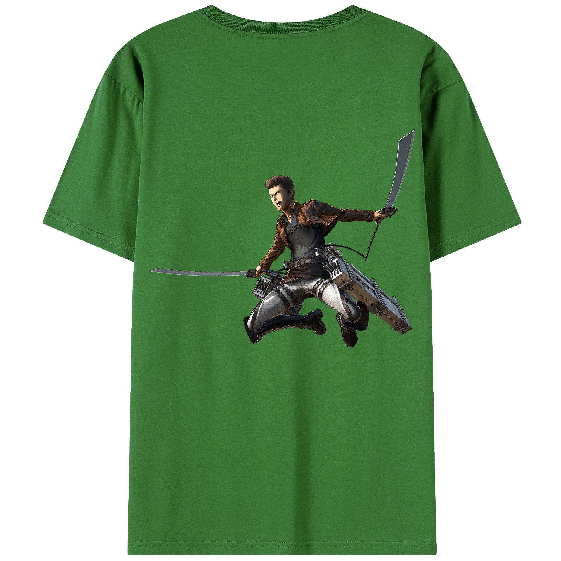 （画像用） 進撃の巨人 Attack on Titan レディース半袖Tシャツ(バックプリント)